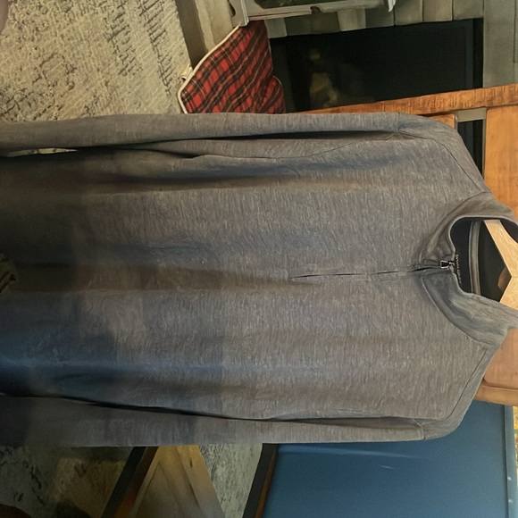Banana Republic XXL 1/4 zip dark gray sweater. - Picture 2 of 3